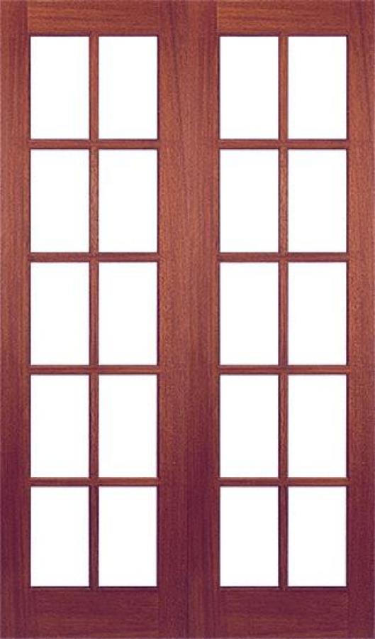 Pattern GTP External Hardwood French Doors